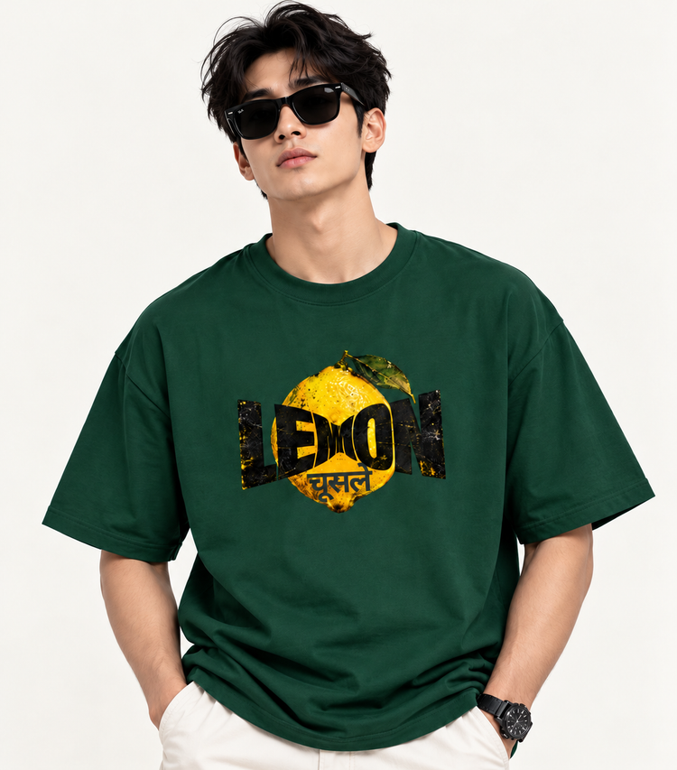 LEMON चूसले - Oversized Classic T-Shirt