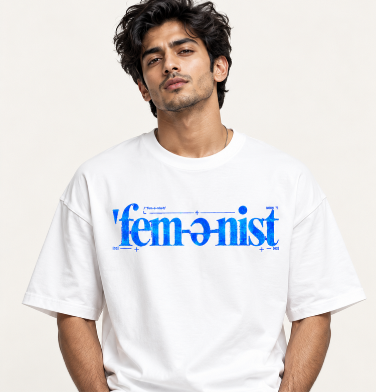 Feminist — Unisex Oversized Classic T-Shirt