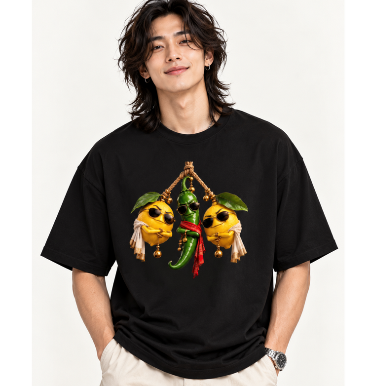Nazar Squad Unisex Terry Oversized Tee