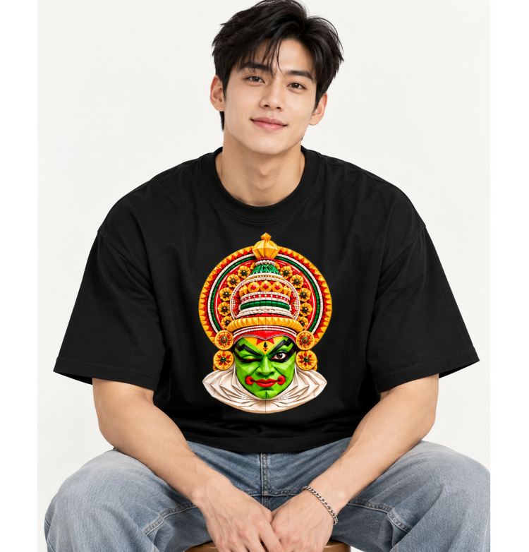 Kathakali — Unisex Terry Oversized Tee
