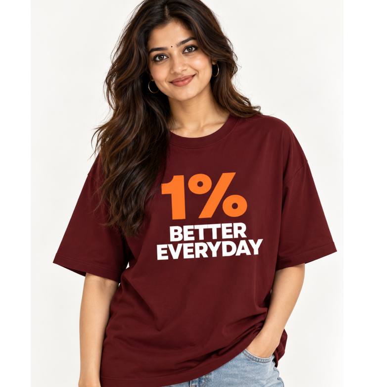 1% Better Everyday Unisex Terry Tee
